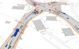Verkehrsplanung von R+T Verkehrsplanung GmbH mit Schwerpunkt auf effiziente Stadtverkehrskonzepte.